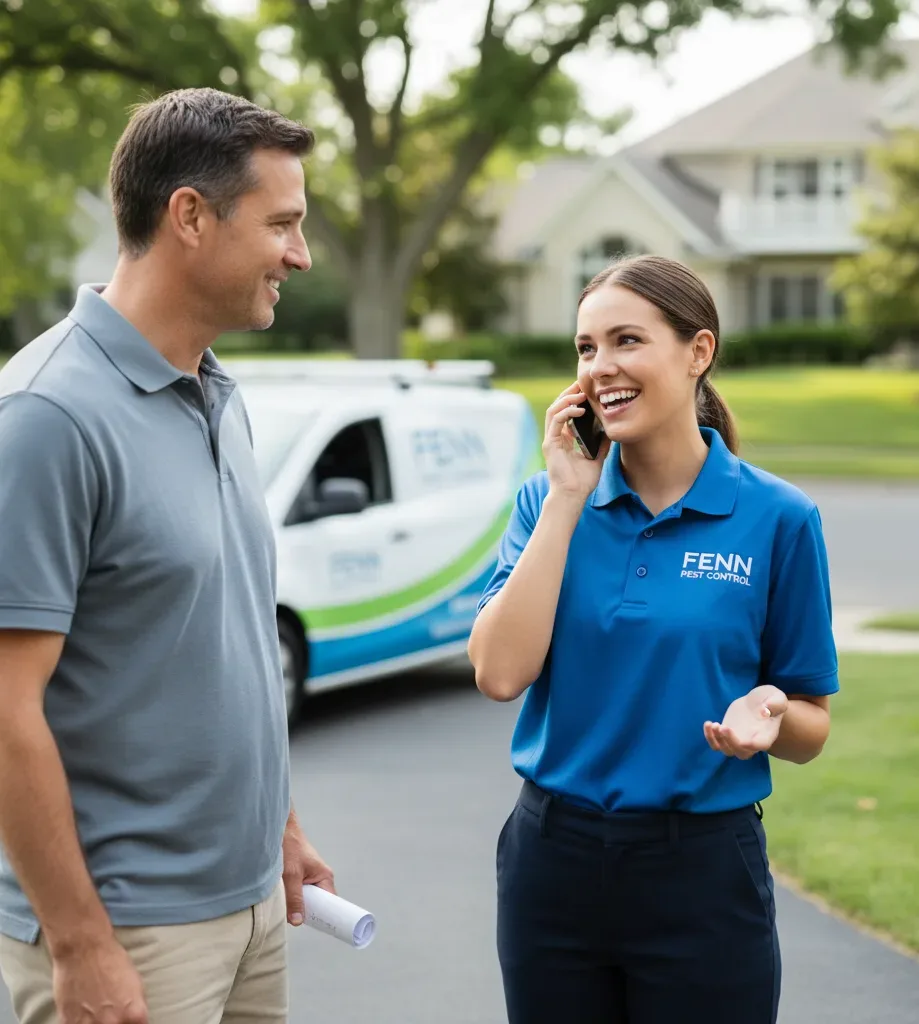 Fenn Pest Control customer support in Crawfordsville